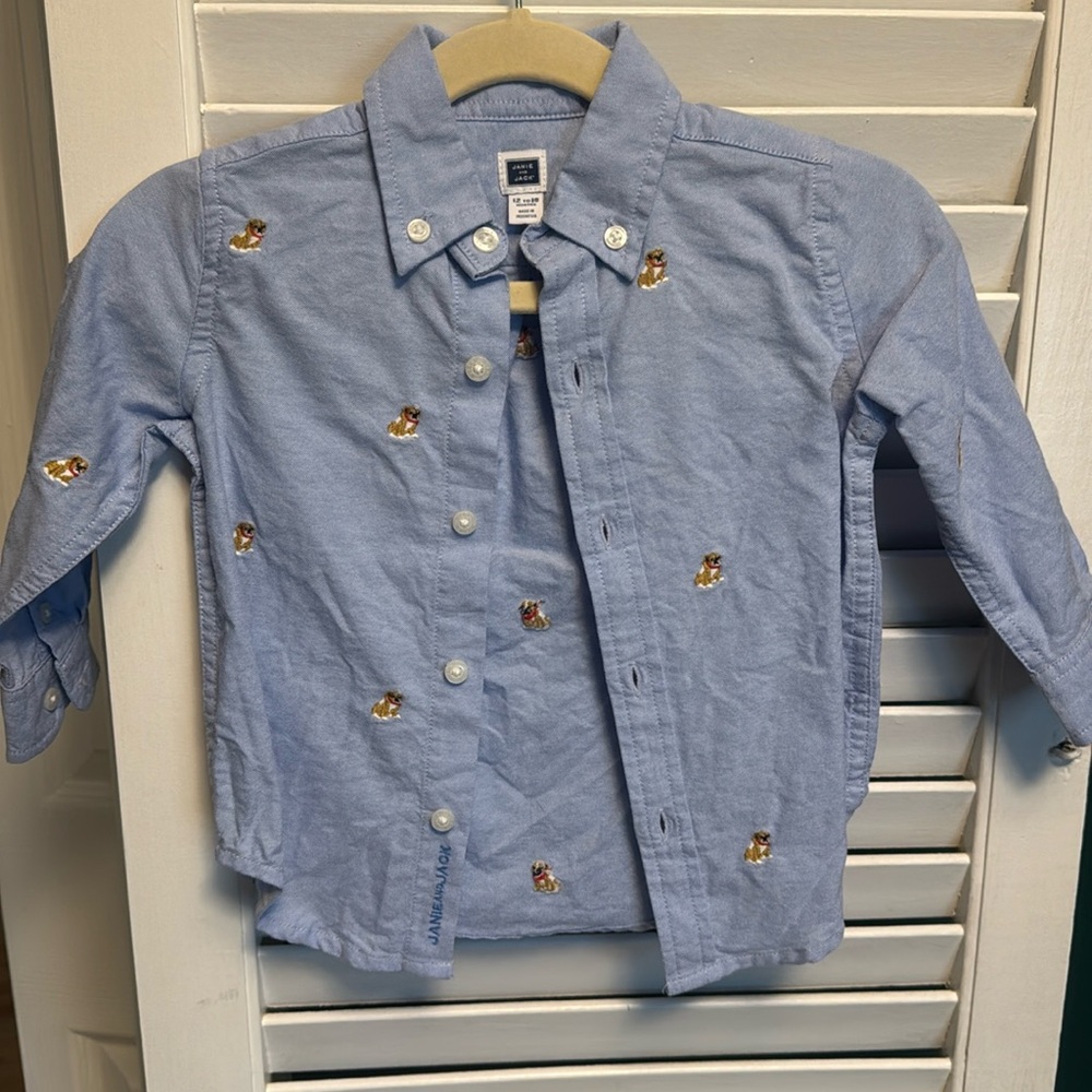 Janie and Jack button down. Excellent condition.